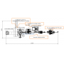 Jinan Eagle nuts and snacks automatic jars cans filling,  capping  and label machine 